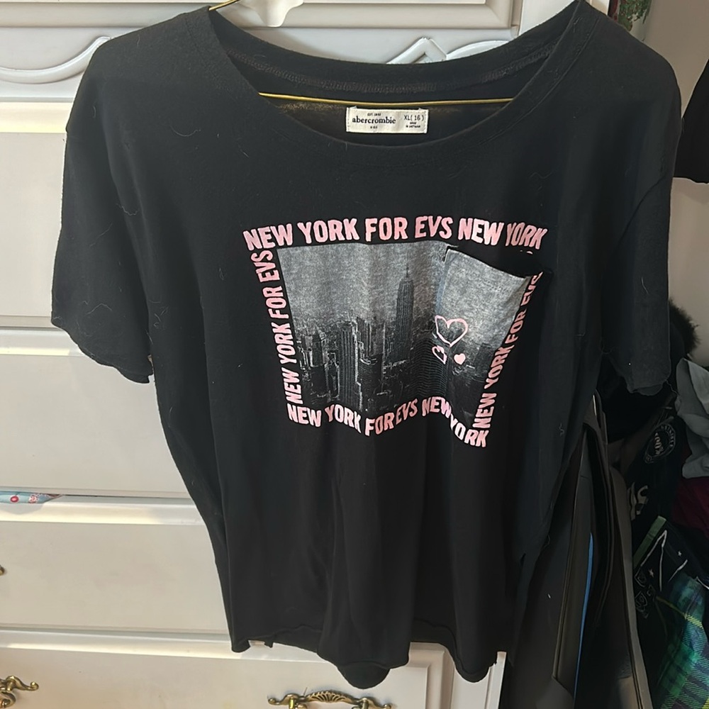 Vintage Abercrombie kids graphic tee